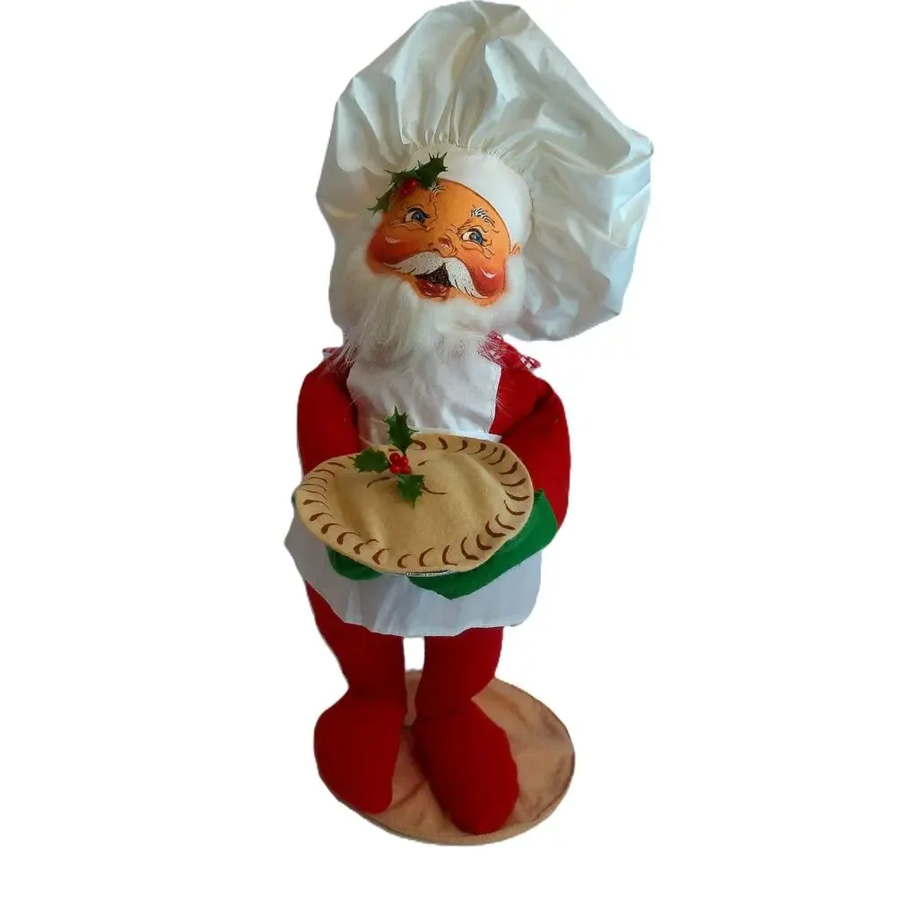 Vintage Annalee Santa Pie Baker 18